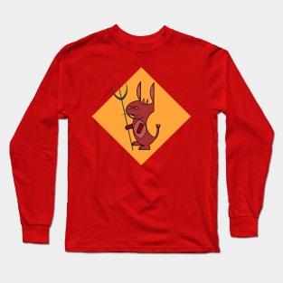 Devil Bunny Long Sleeve T-Shirt